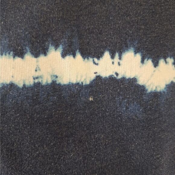 Old Navy Womens Tie Dye Box Sweatshirt Short Cap Sleeve Midriff Tie Front XL - Picture 8 of 11